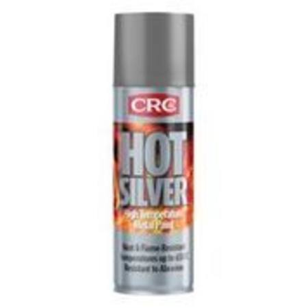 CRC HOT SILVER HIGH TEMPERATURE AEROSOL PAINT 400ml