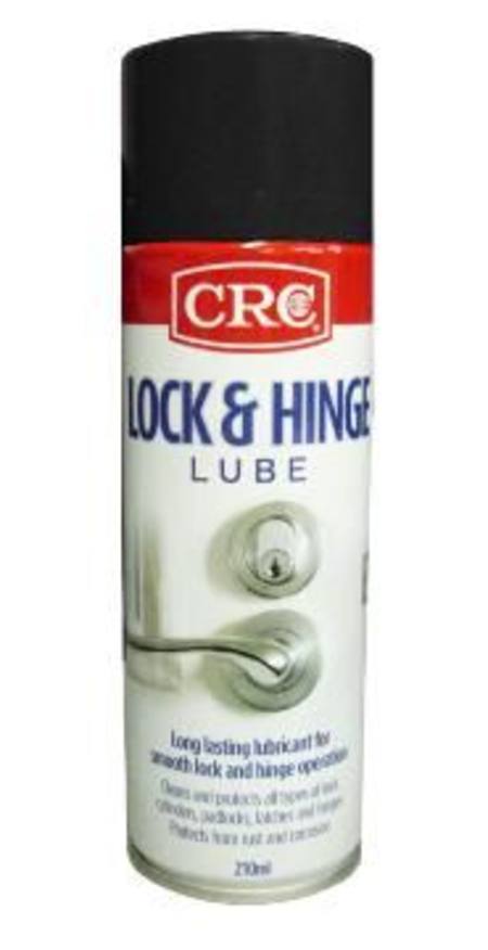 CRC LOCK & HINGE LUBE AEROSOL 210ml