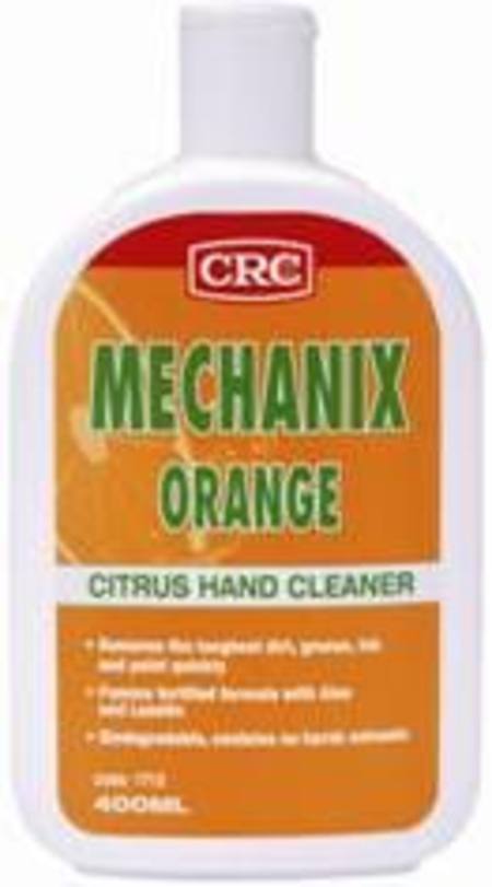 CRC MECHANIX ORANGE CITRUS HAND CLEANER WITH PUMICE 473ml