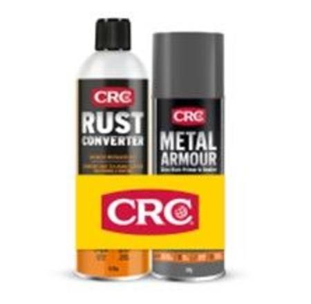 CRC METAL ARMOUR 350G & RUST CONVERTER 425gm AEROSOLS