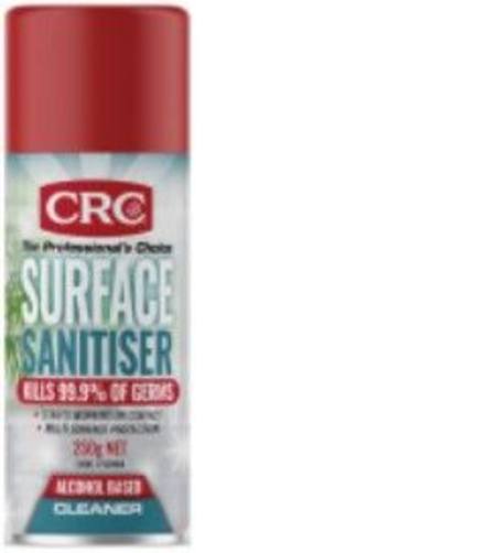 Buy CRC ALCOHOL BASED SURFACE SANITISER AEROSOL 250gm in NZ. 