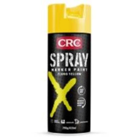 Buy CRC UPSIDE DOWN FLURO YELLOW SPRAY MARKER PAINT 400ML in NZ.