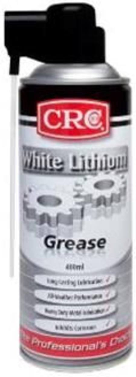 Buy CRC WHITE LITHIUM GREASE 400ML AEROSOL in NZ. 