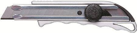 DIE CAST 18mm SNAP OFF BLADE KNIFE WITH SCREW LOCK