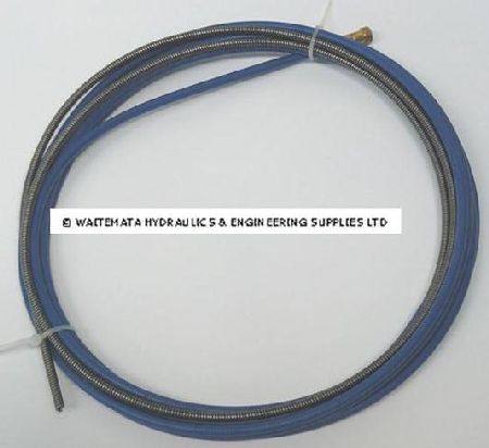 EURO BLUE MIG LINER 4 MTR TO SUIT 0.6MM - 1.0MM WIRE