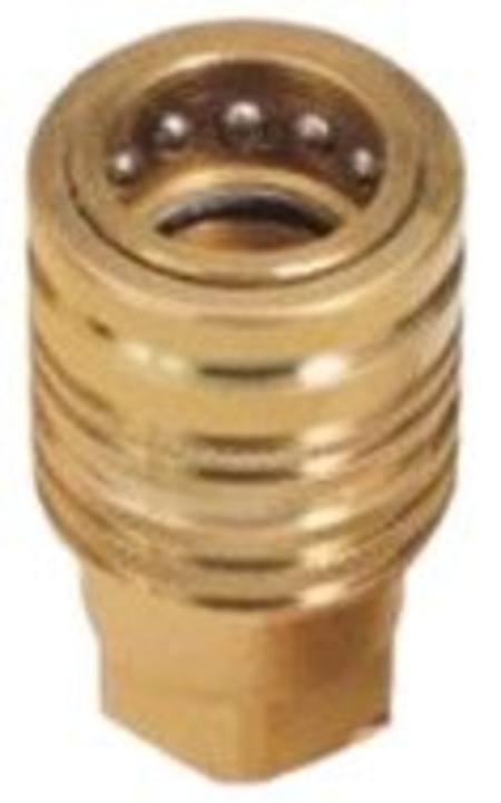 FASTER 1/2"NPT FEMALE PUSH - PULL QRC HALF POPPET TYPE