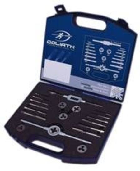 Buy GOLIATH HSS ISO METRIC TAP & DIE SET in NZ. 