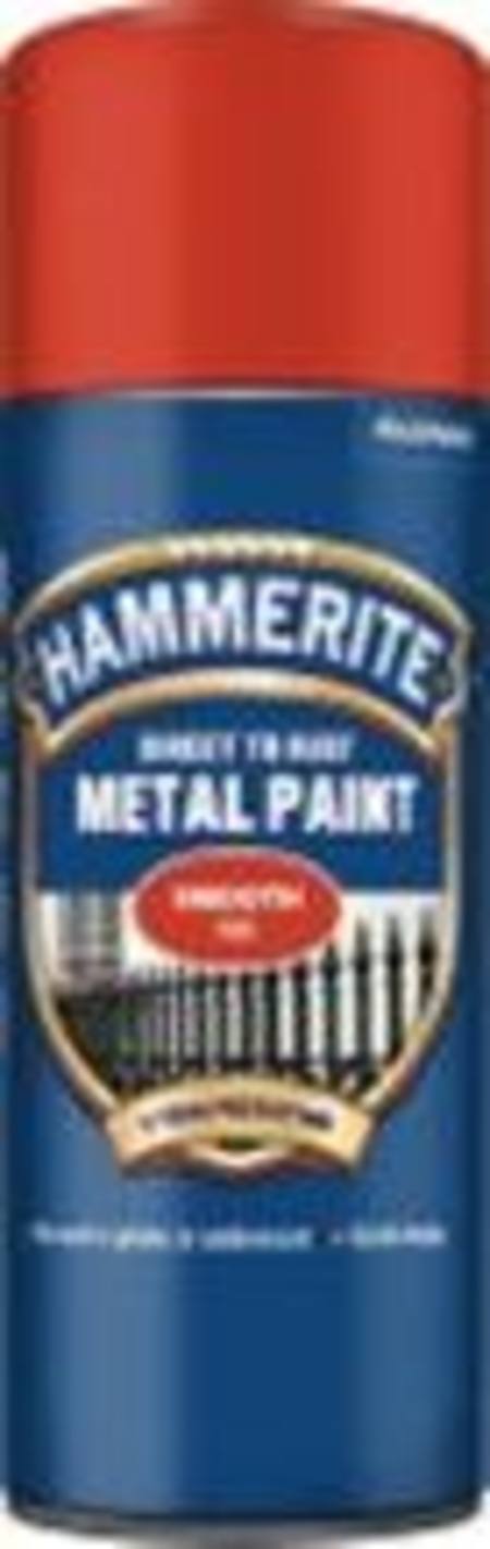 Buy HAMMERITE SMOOTH RED 400ml  AEROSOL in NZ. 