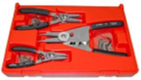 HI1465 HI-TECH 3in1 TOOL INT/EXT CIRCLIP PLIERS 3pc SET 3-100mm CAPACITY