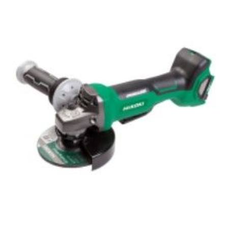 HIKOKI 36V BRUSHLESS 125mm 'SAFETY' ANGLE GRINDER BARE TOOL