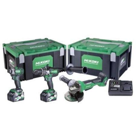 Buy HIKOKI 36V BRUSHLESS 3PC TOOL KIT WITH 2 X 1080W BATTERIES in NZ.