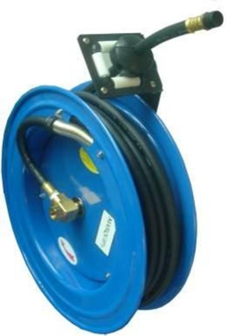 Buy INDUSTRIAL STEEL RETRACTABLE AIR HOSE REEL 15mtr x 13mm HOSE in NZ. 