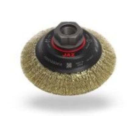 Buy JAZ CRIMPED BEVEL BRUSH 100mm x 24mm x M14 x 2mm in NZ.