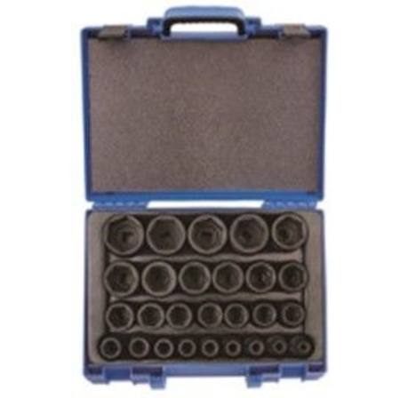 Buy KING TONY 1/2dr 27pc IMPACT SOCKET SET 6PT 8-36mm in NZ. 