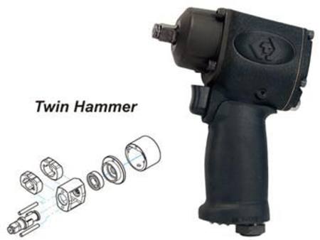 Buy KING TONY 1/2dr TWIN HAMMER COMPACT IMPACT WRENCH in NZ. 
