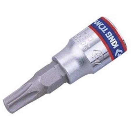 Buy KING TONY 1/4dr T8 TAMPER PROOF SECURITY TORX SOCKET in NZ. 