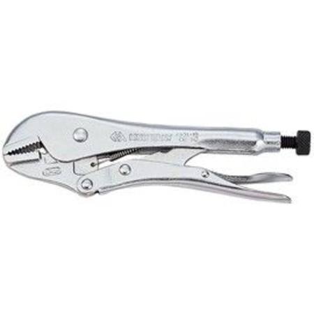 KING TONY 10" LOCK GRIP PLIER STRAIGHT JAW