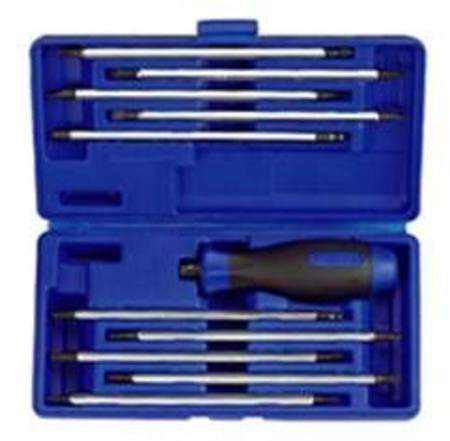 KING TONY 11pc HEAVY DUTY 2 WAY SCREWDRIVER SET