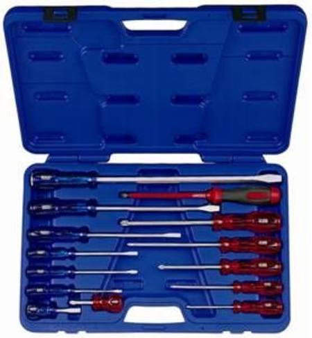 Buy KING TONY 14pc ELECTRICAL POZI SLOTTED & PHILLIPS SCREWDRIVER SET in NZ. 