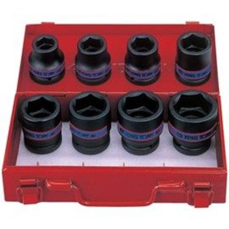 KING TONY 3/4dr  8PC  IMPACT SOCKET SET