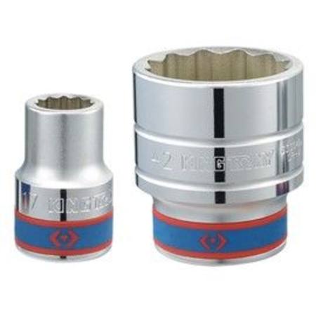 KING TONY 3/4dr x 17mm STD 12PT SOCKET