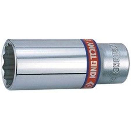 KING TONY 3/8dr 1/4" DEEP 12PT SOCKET