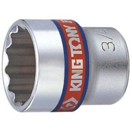 KING TONY 3/8dr 1/4 STD 12PT SOCKET