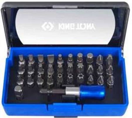 Buy KING TONY 33pc BIT SET WITH #2 SQUARE BIT in NZ. 