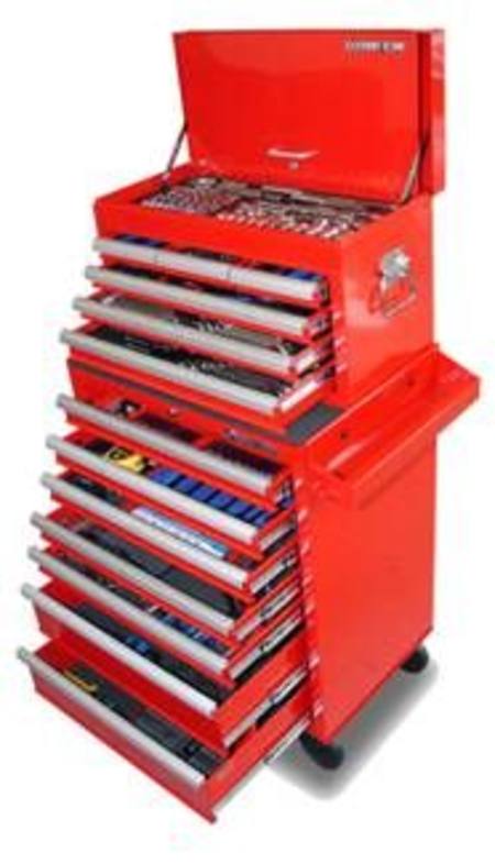 Buy KING TONY 320pc TOOL KIT IN 6 DRAWER TOP CHEST & 7 DRAWER ROLL CABINET in NZ. 