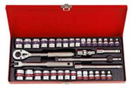 KING TONY 36pc 3/8dr 12pt COMBINATION SOCKET SET 6-22mm