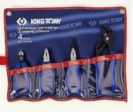 Buy KING TONY 4pc PLIER SET [COMB LONG NOSE DIAG & GROOVE] in NZ. 
