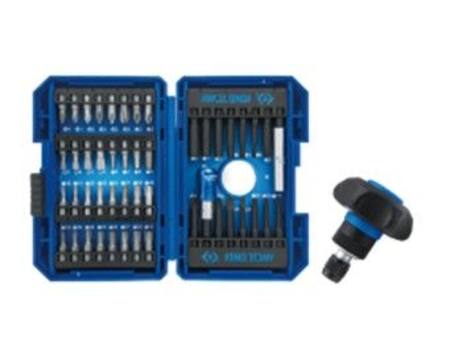 KING TONY 49 PC PALM RATCHET BIT HOLDER SET