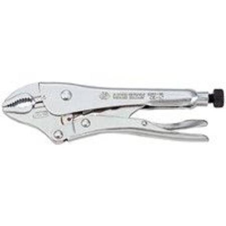 KING TONY 5" LOCK GRIP PLIER CURVED JAW