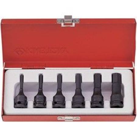 Buy KING TONY 6pc 3/8dr METRIC IMPACT INHEX SET in NZ.