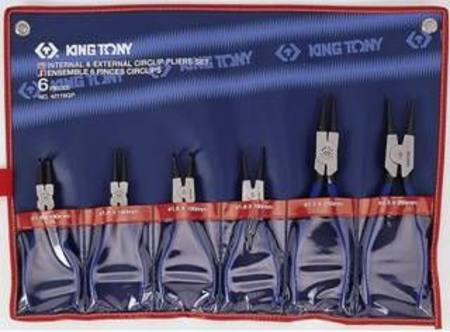 Buy KING TONY 6pc CIRCLIP PLIER SET STRAIGHT AND 90¤ in NZ. 