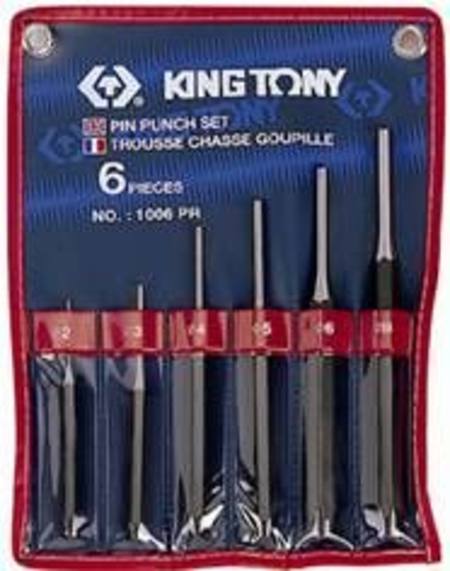 KING TONY 6pc PIN PUNCH SET