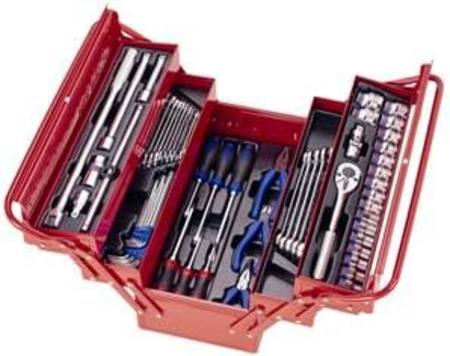 Buy KING TONY 62pc 3 SECTION FOLD UP TOOL BOX KIT in NZ.