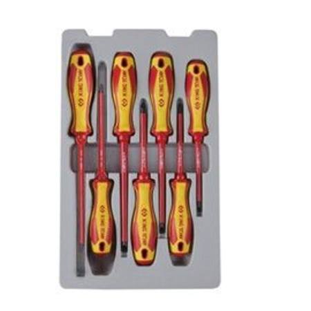 Buy KING TONY 7pc 1000 VOLT SCREW DRIVER SET PHILLIPS SLOT AND SQUARE DRIVE in NZ. 