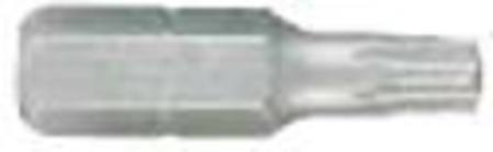 KING TONY T20 TAMPER PROOF TORX BIT 1/4 HEX  25mm LONG