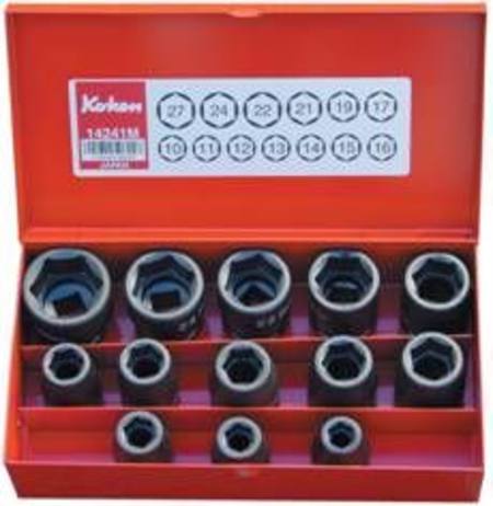 Buy KOKEN 13pc 1/2dr IMPACT SOCKET SET 10-27mm in NZ. 