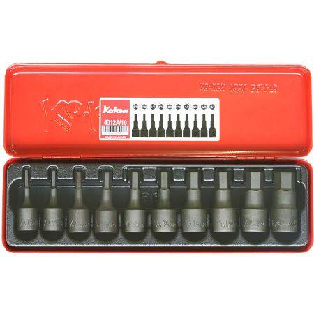 KOKEN 4012A 1/2dr 10pc INHEX SOCKET SET 3/16 - 3/4"