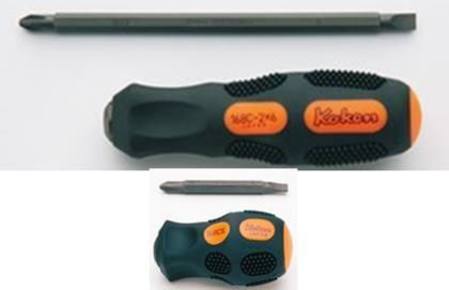 Buy KOKEN INTERCHANGEABLE SCREWDRIVER #2 PHILLIPS x 6mm FLAT BLADE 200MM in NZ. 