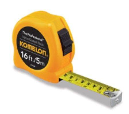 KOMELON 5mtr (16ft) x 19mm KMC74N NYLON COATED STEEL TAPE