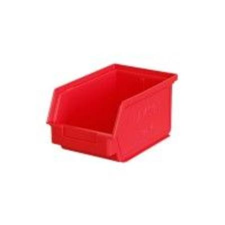 LAMSON #4 RED BIN BOX 230MM DEEP X 150MM WIDE X 125MM HIGH