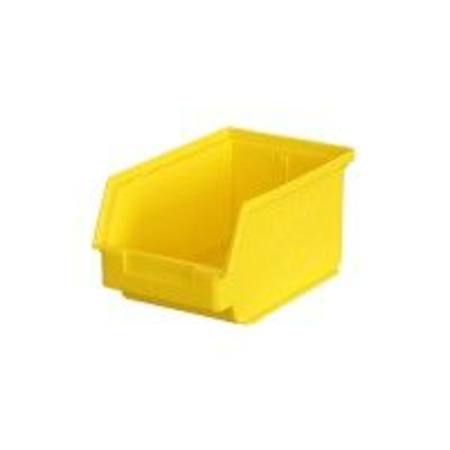 LAMSON #4 YELLOW BIN BOX 230MM DEEP X 150MM WIDE X 125MM HIGH