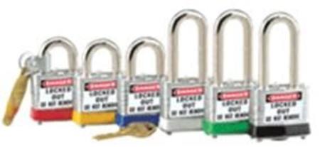 Buy LOTOMASTER STEEL LOCKOUT PADLOCK STD SHACKLE YELLOW (EACH) in NZ.