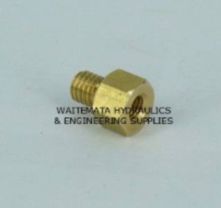 Buy M6 x 1.0  MALE x M5 x .8 FEMALE BRASS ADAPTOR in NZ. 