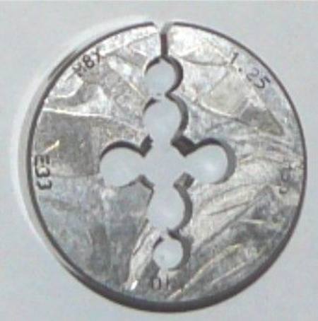 Buy M8 x  1.25  x 1-1/2" OD HSS BUTTON DIE in NZ. 