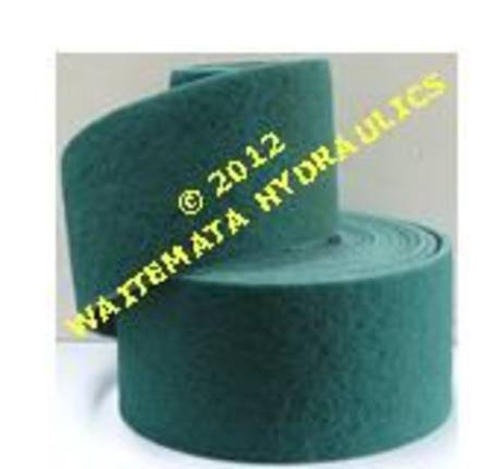 NYLON GREEN SCRUBBER ROLL 150mm x 10mtr MEDIUM