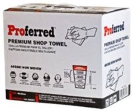 PROFERRED DIRTEEZE LAX 60 INDUSTRIAL LINT FREE DRY WIPES BOX 150